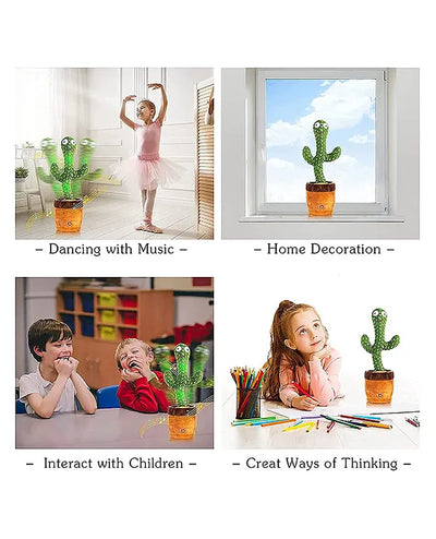 LED Musical Dancing & Mimicry Cactus Toy