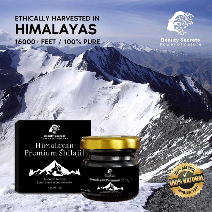 🔥 Fuel Your Body & Mind – 100% Authentic Himalayan       Shilajit
