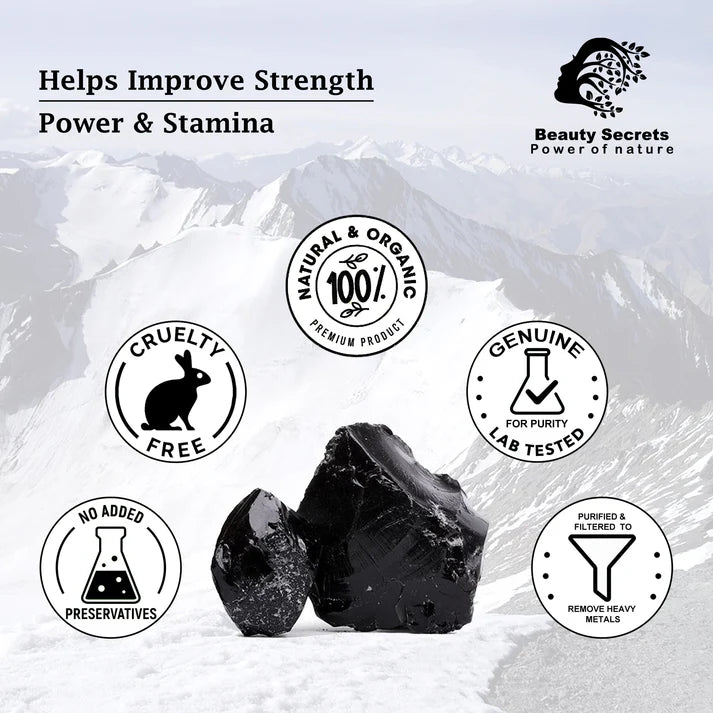 🔥 Fuel Your Body & Mind – 100% Authentic Himalayan       Shilajit