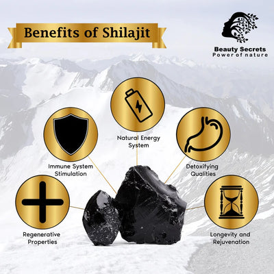 🔥 Fuel Your Body & Mind – 100% Authentic Himalayan       Shilajit